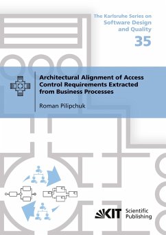 Architectural Alignment of Access Control Requirements Extracted from Business Processes