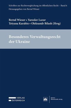 Cover Besonderes Verwaltungsrecht der Ukraine