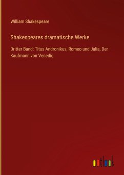 Cover Shakespeares dramatische Werke