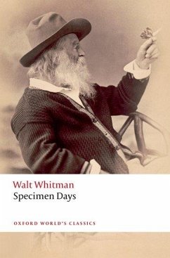 Specimen Days - Whitman, Walt