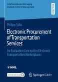 Electronic Procurement of Transportation Services (eBook, PDF)