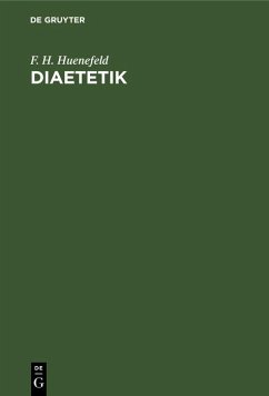 Diaetetik (eBook, PDF) - Huenefeld, F. H.