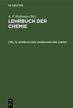 Lehrbuch der unorganischen Chemie (eBook, PDF)
