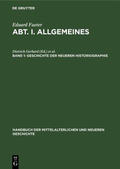 Cover Geschichte der neueren Historiographie (eBook, PDF)