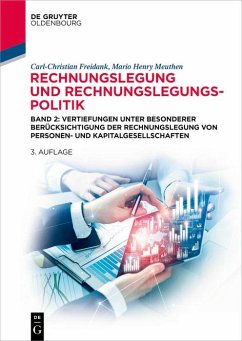 Rechnungslegung und Rechnungslegungspolitik (eBook, ePUB) - Freidank, Carl-Christian; Meuthen, Mario Henry