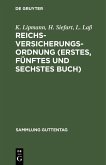 Reichsversicherungsordnung (Erstes, fünftes und sechstes Buch) (eBook, PDF)