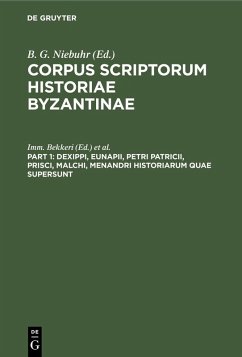 Cover Dexippi, Eunapii, Petri Patricii, Prisci, Malchi, Menandri Historiarum quae supersunt (eBook, PDF)