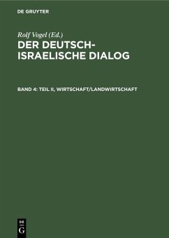 Cover Teil II, Wirtschaft/Landwirtschaft (eBook, PDF)