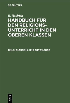 Cover Glaubens- und Sittenlehre (eBook, PDF)