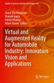 Virtual and Augmented Reality for Automobile Industry: Innovation Vision and Applications