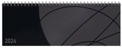 Cover Tischkalender quer Professional Colourlux 2024 schwarz