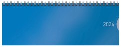 Cover Tischquerkalender Classic Colourlux blau 2024
