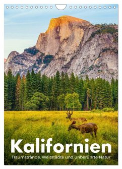 Kalifornien - Traumstrände, Weltstädte und unberührte Natur (Wandkalender 2024 DIN A4 hoch), CALVENDO Monatskalender - Scott, M.
