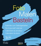 Foto-Malen-Basteln Bastelkalender schwarz immerwährend