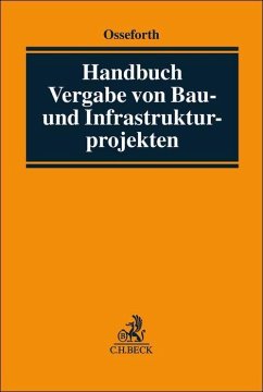 Cover Handbuch Vergabe von Bau- und Infrastrukturprojekten