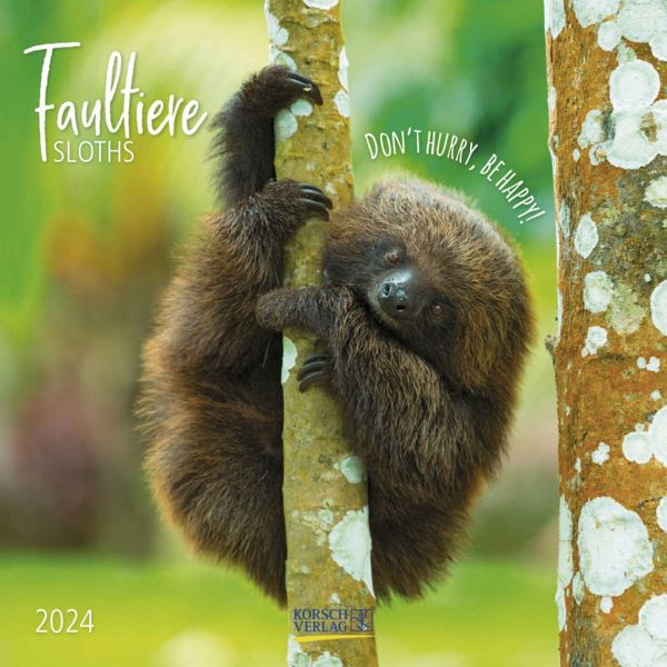 Faultier 2024 - Kalender bestellen