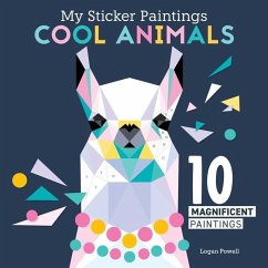 My Sticker Paintings: Cool Animals - Powell, Logan