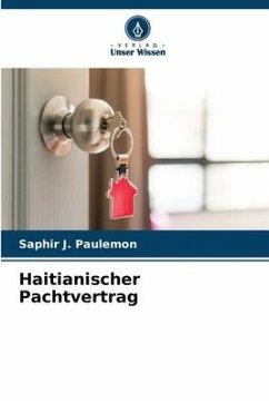 Haitianischer Pachtvertrag - Paulémon, Saphir J.