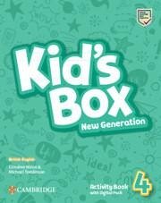 Kid's Box New Generation Level 4 Activity Book with Digital Pack British English - Nixon, Caroline; Tomlinson, Michael