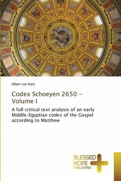 Codex Schoeyen 2650 - Volume I