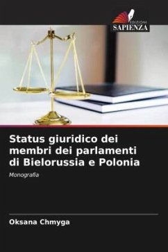 Status giuridico dei membri dei parlamenti di Bielorussia e Polonia - Chmyga, Oksana