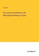 Six Lectures Introductory to the... - Bild 1