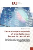Finance comportementale et introductions en bourse: Le cas africain