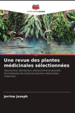 Une revue des plantes médicinales sélectionnées - Joseph, Jerrine