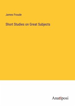 Cover Short Studies on Great Subjects