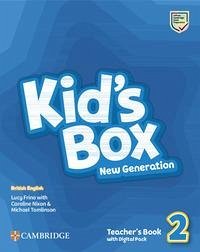 Kid's Box New Generation Level 2 Teacher's Book with Downloadable Audio British English - Frino, Lucy