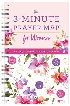 The 3-Minute Prayer Map for Women: An Everyday Guide to Meaningful Prayer - Compiled By Barbour Staff