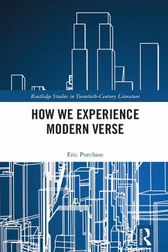 How We Experience Modern Verse (eBook, PDF) - Purchase, Eric