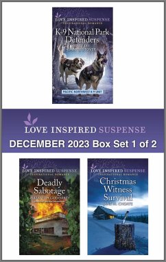 Love Inspired Suspense December 2023 - Box Set 1 of 2 (eBook, ePUB) - Lee, Katy; Stover, Sharee; Goddard, Elizabeth; Choate, Jane M.