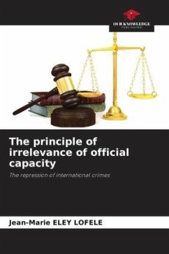 The principle of irrelevance of official capacity - Eley Lofele, Jean-Marie