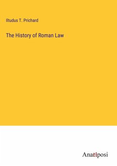 Cover The History of Roman Law