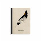 matabooks - Steifbroschur Dahara A6 &quote;Feather&quote;