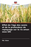 Effet de l'âge des semis et de la profondeur de repiquage sur le riz aman sous SRI