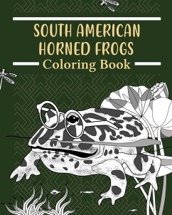 South American Horned Frogs Coloring Book - Paperland