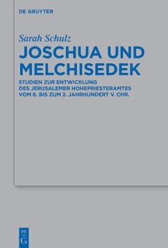 Joschua und Melchisedek - Schulz, Sarah