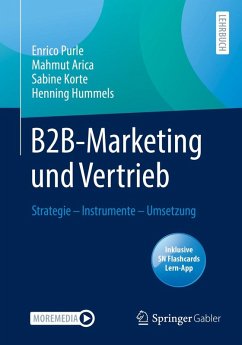 B2B-Marketing und Vertrieb (eBook, PDF) - Purle, Enrico; Arica, Mahmut; Korte, Sabine; Hummels, Henning