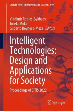 Cover Intelligent Technologies: Design and Applications for Society (eBook, PDF)