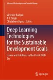 Deep Learning Technologies for the Sustainable Development Goals (eBook, PDF)