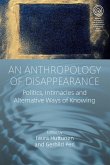 An Anthropology of Disappearance (eBook, PDF)