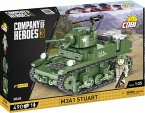 COBI Company of Heroes III 3048 - M3A1 Stuart, Panzer, 490 Klemmbausteine, Bauset