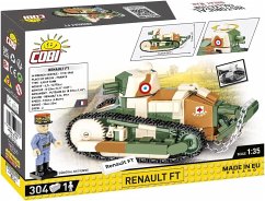 COBI Historical Collection 2991 - Renault FT, Panzer, Great War, Bauset