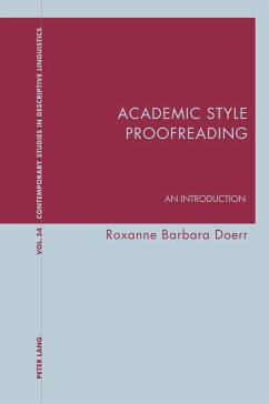 Cover Academic Style Proofreading (eBook, PDF)