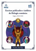 Escritos Publicados e Inéditos de Filología Románica (Siglos XIII-XIX) (eBook, ePUB) Escritos Publicados e Inéditos de Filología Románica (Siglos XIII-XIX) (eBook, ePUB)