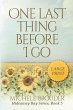 One Last Thing Before I Go (Large Print) - Bild 1