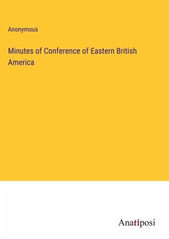 Cover Minutes of Conference of Eastern British America