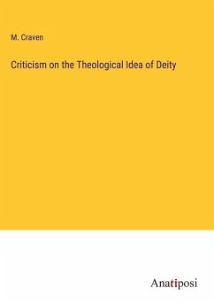 Cover Criticism on the Theological Idea of Deity